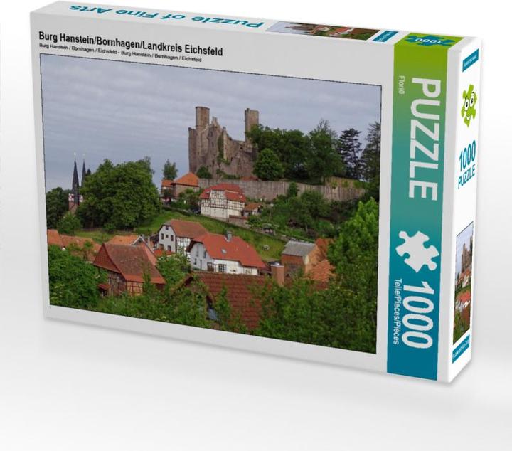 Image du produit Flori0:Burg Hanstein/Bornhagen/Landkrei (1000 pièces)