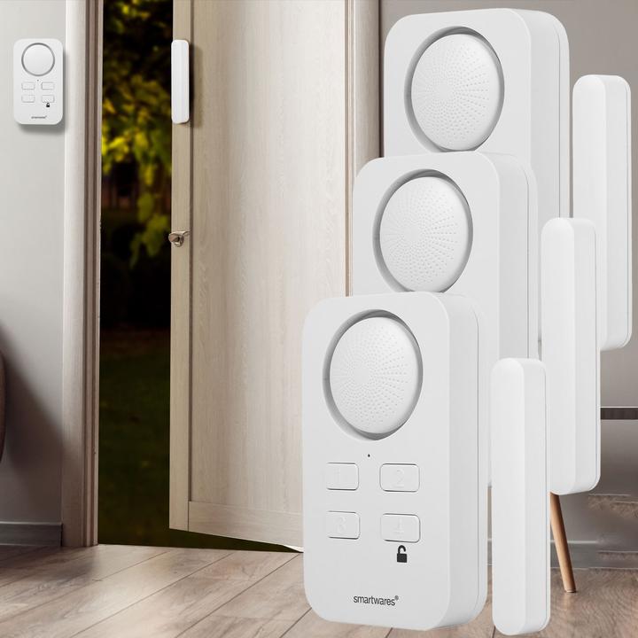 Actual product image Ideoon Door and window alarm, set of 3