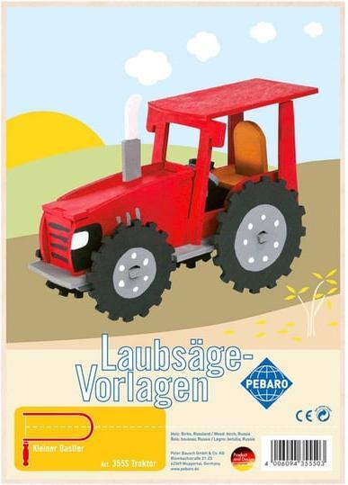 Produktbild Pebaro Laubsägevorlage Traktor