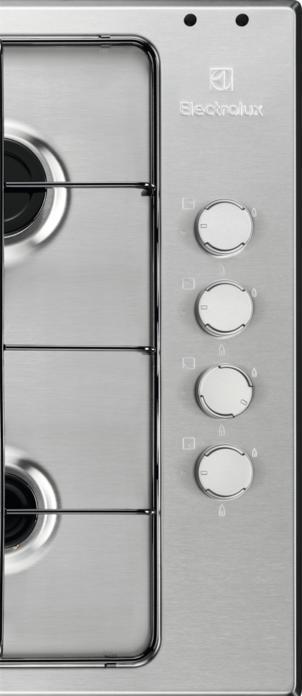Actual product image Electrolux EGS6404SX Stainless Steel Built-in Gas 4 Cooker(s)