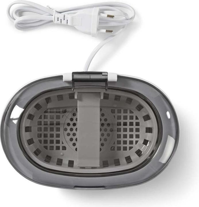 Image du produit Nedis Nettoyeur à ultrasons pour bijoux, 600ml, minuterie (43 kHz, 600 ml)