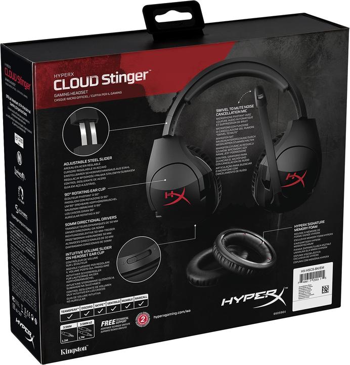 Produktbild HyperX Cloud Stinger (Kabelgebunden)