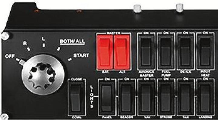 Actual product image Logitech G Saitek Pro Flight Switch Panel (PC)