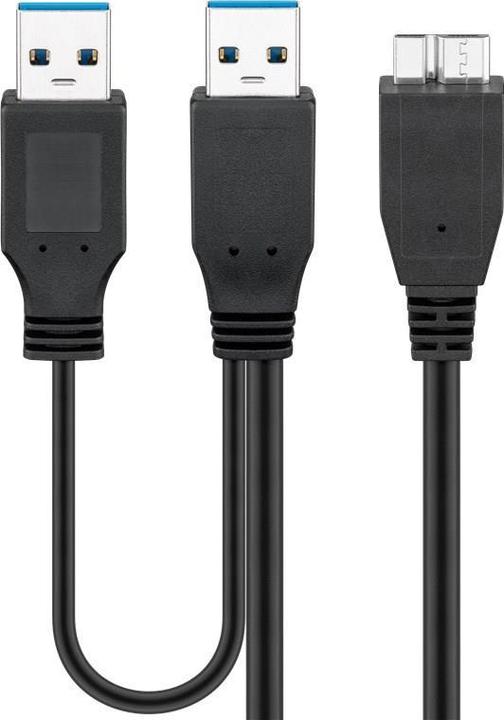 Immagine prodotto Goobay Cavo di collegamento USB 3.0 (0.30 m, USB 3.0)