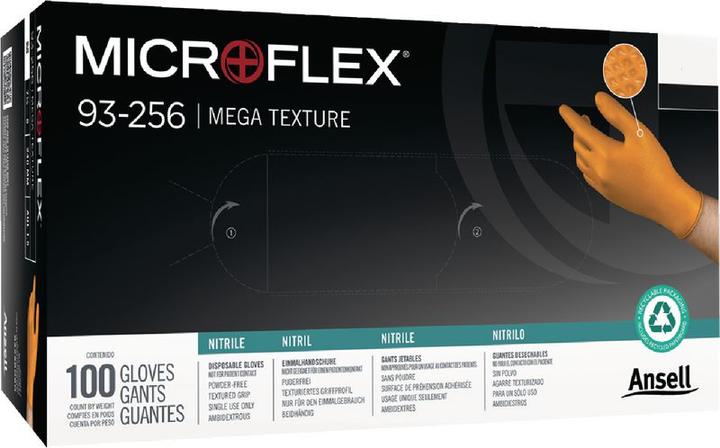 Immagine prodotto Ansell Einweg-Nitril-Handschuhe Microflex Mega Texture 93-256 (M)