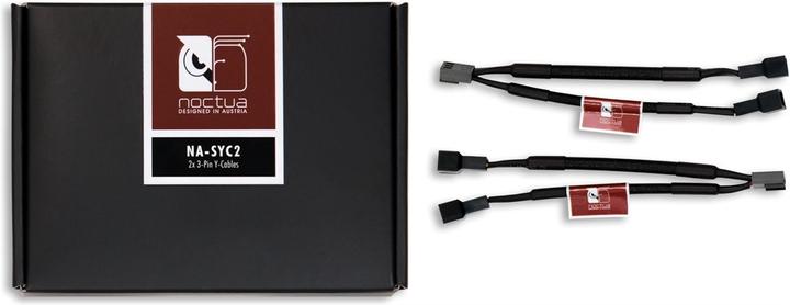 Actual product image Noctua NA-SYC2 Y-cable set