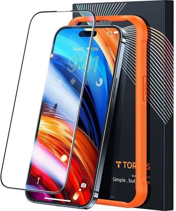 Actual product image Torras Diamond bulletproof glass (1 Piece, Apple iPhone 14 Pro, Apple iPhone 15)