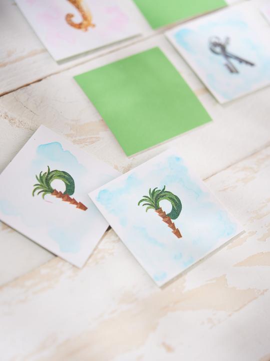 Image du produit VBS Cartes vierges XXL, 6 x 6 cm, 60 pièces (60 pièces)