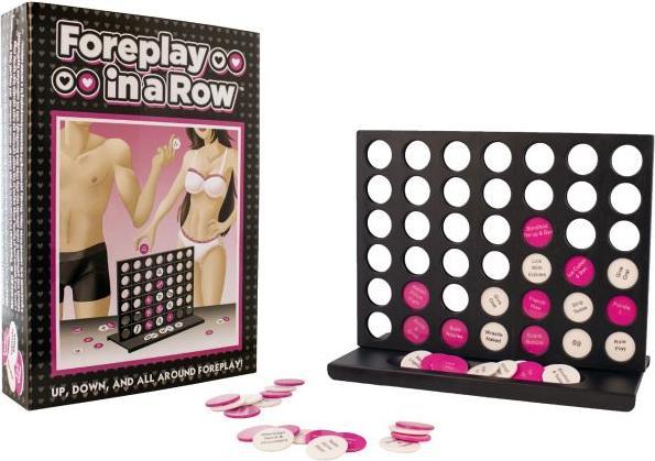 Actual product image IOU Foreplay In A Row (Board game)