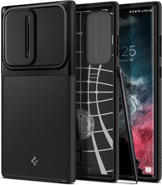 Actual product image Spigen Optics Armor (Samsung Galaxy S22 Ultra (5G))