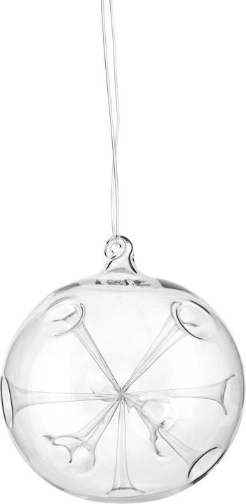 Produktbild Glasi Hergiswil Weihnachtskugel mit Einstich Ø 9 cm, aus Glas (1 -teilig)