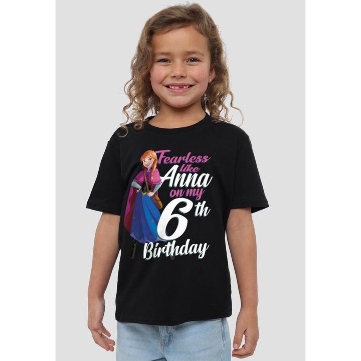 Image du produit Disney Frozen - T-shirt FEARLESS LIKE ANNA - Enfant (116)