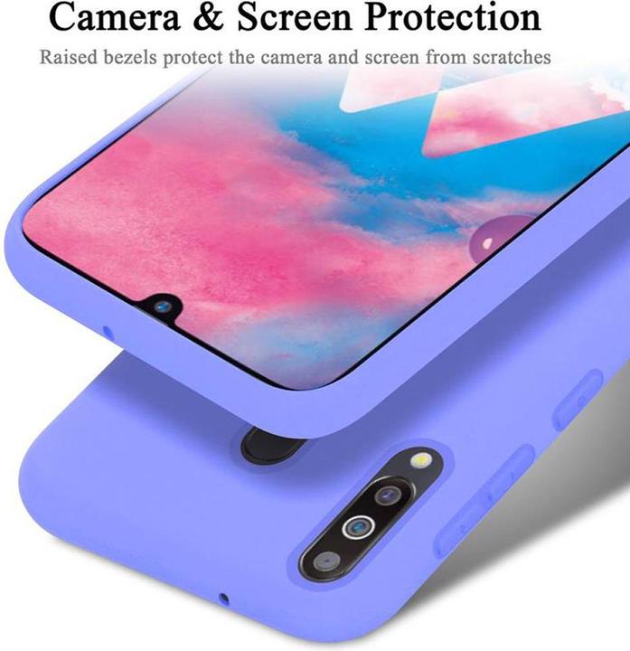 Actual product image Cadorabo TPU Liquid Silicone Case Cover (Samsung Galaxy A40s, Samsung Galaxy M30)