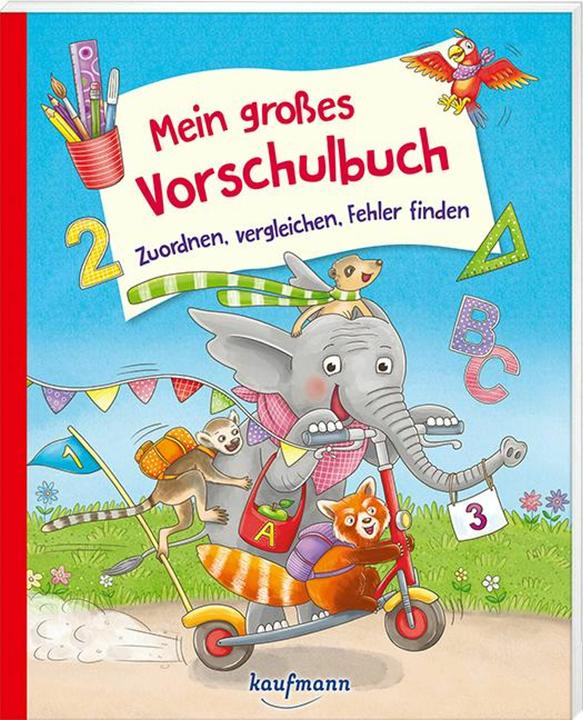 Immagine prodotto Lückel:Mein grosses Vorschulbuch - Zuord (Tedesco, Kristin Lückel, Nadine Bougie, 2024)