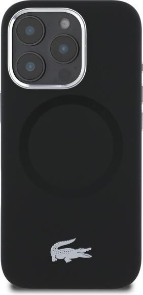 Image du produit Lacoste LCHMP16XSMAK iPhone 16 Pro Max 6.9" czarny/black hardcase Silicone Croco Logo MagSafe (Apple iPhone 16 Pro Max)