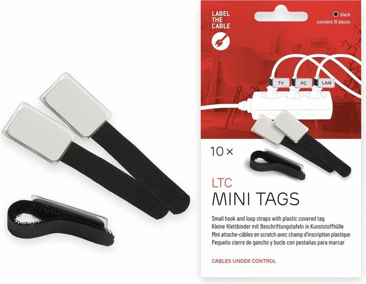 Actual product image Label-the-cable LTC Minir, pack of 10 (Velcro cable ties, 90 mm, 10 pcs.)