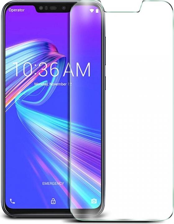 Image du produit Screenguard Asus Zenfone Max Pro M2 Film de protection en verre blindé Case Friendly Design (1 pièce(s), Asus Zenfone Max Pro (M2))