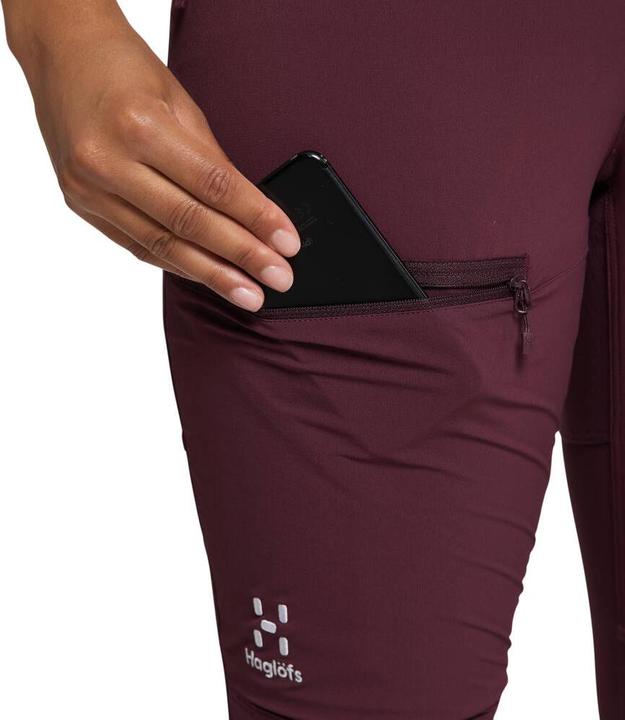 Actual product image Haglöfs Mid Slim Pant Women Eggplant (S)