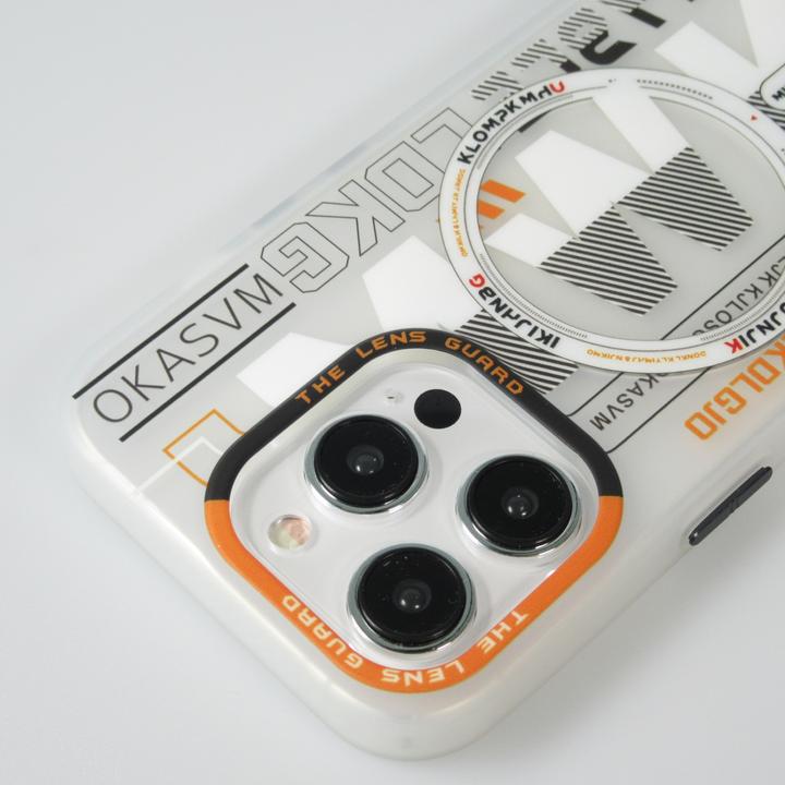 Actual product image PhoneLook Case MWK Cyber Grid silicone with MagSafe (Apple iPhone 15 Pro Max)