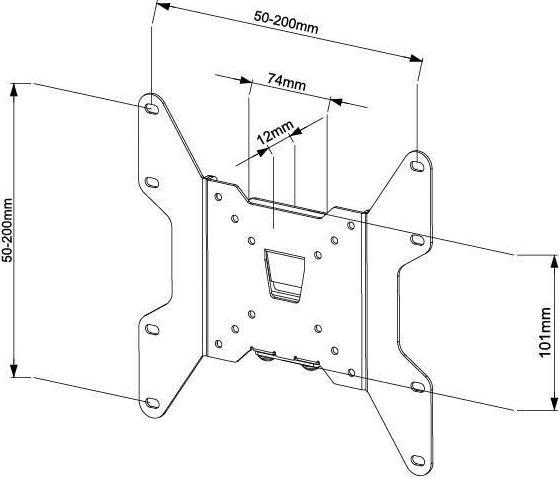 Actual product image Vivolink VLMW1337 (Wall, 37", 35 kg)