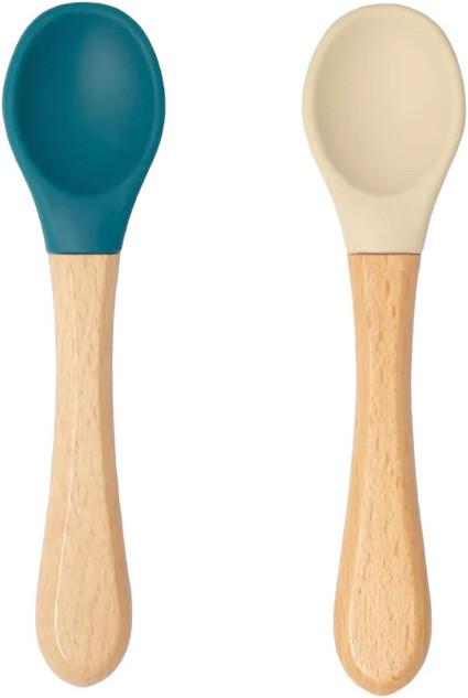 Soina Silicone spoon set with bamboo handle