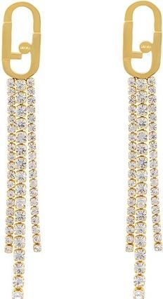 Liu Jo Liu.Jo - OkouzlujÃ­cÃ­ pozlacenÃ© nÃ¡uÅ¡nice s krystaly Sparkly LJ1972