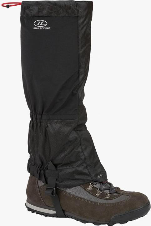Highlander Cuillin Gaiters Black L-XL (L, XL)