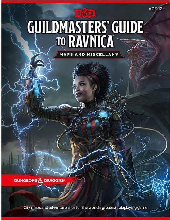 Produktbild Wizards of the Coast Dungeons & Dragons RPG Guildmasters' Guide to Ravnica - Maps & Miscellany englisch