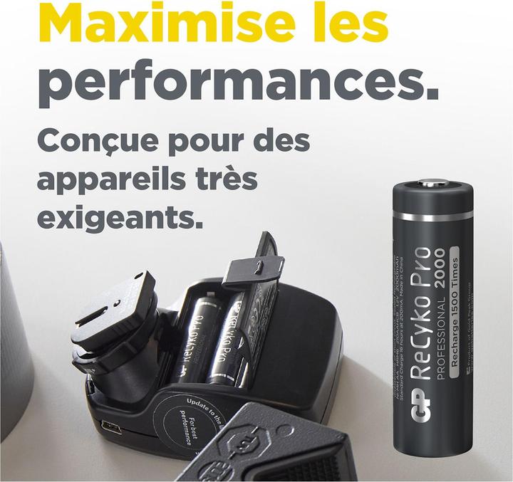 Produktbild GP Batteries ReCyko Pro (4 Stk., AA, 2000 mAh)