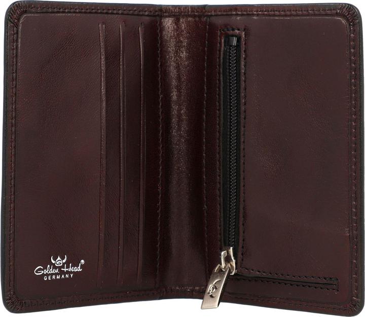 Image du produit Golden Head Porte-cartes de crédit Colorado Classic en cuir 8 cm