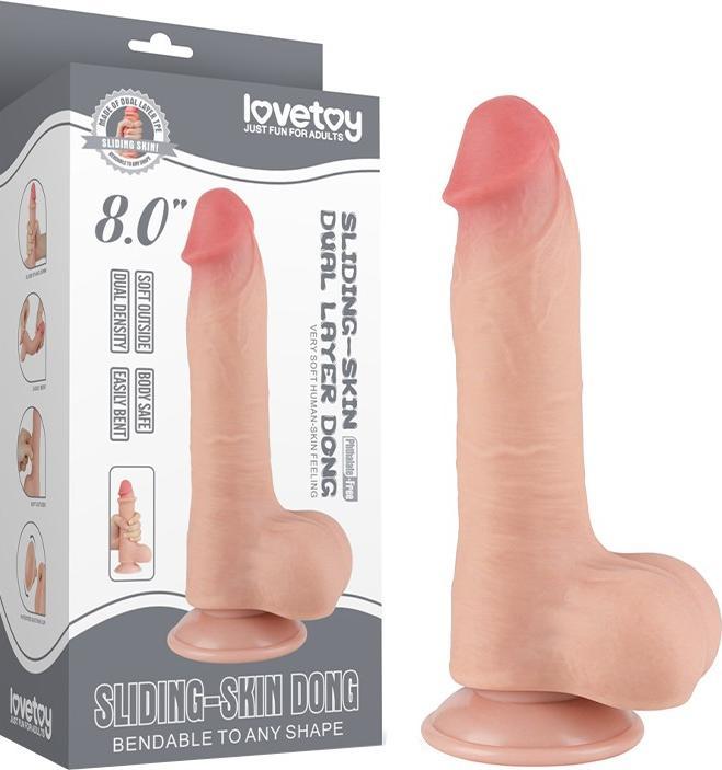 Produktbild Lovetoy Skin Dildo 20 cm