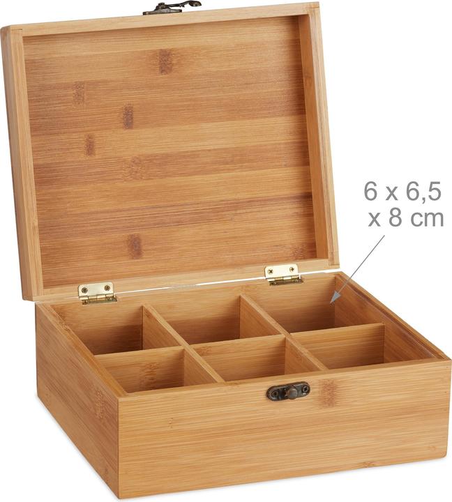 Actual product image Relaxdays Tea Box