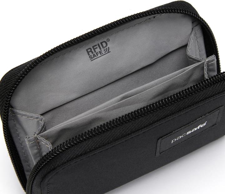 Actual product image Pacsafe RFIDsafe Card Wallet black