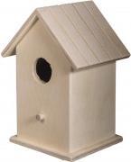 Actual product image Rayher Wooden Birdhouse Box FSC Mix Credit