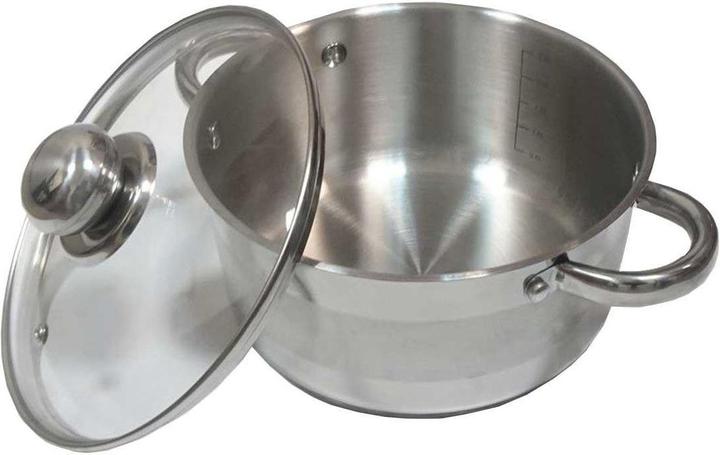 Produktbild Kinghoff POT WITH LID 18cm KH-4328 2L (18 cm, Kochtopf, Edelstahl)