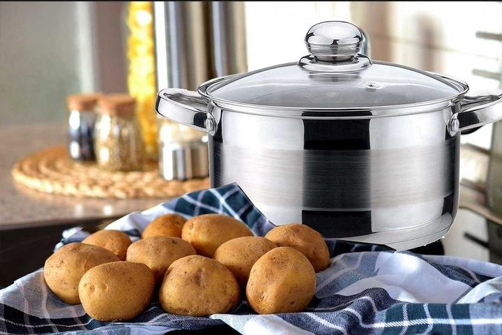 Produktbild Kinghoff POT WITH LID 18cm KH-4328 2L (18 cm, Kochtopf, Edelstahl)