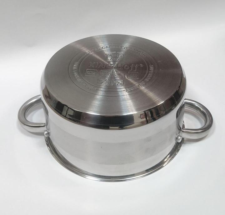 Produktbild Kinghoff POT WITH LID 18cm KH-4328 2L (18 cm, Kochtopf, Edelstahl)