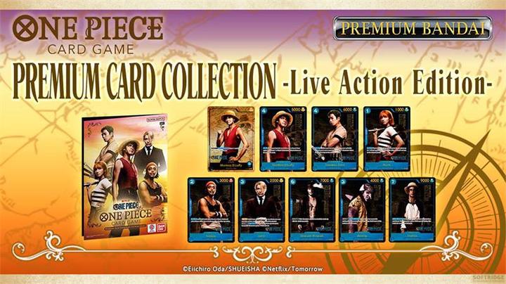 Actual product image Bandai Premium Card Collection - Live Action Edition - One Piece Card Game - EN (English, Booster Pack)