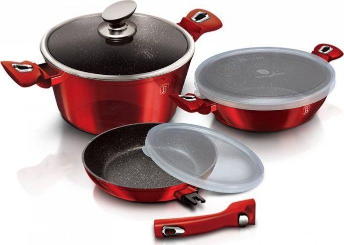 Immagine prodotto BerlingerHaus SET PENTOLA E FORNO BH-7050 (Set di pentole e padelle da cucina, Alluminio)
