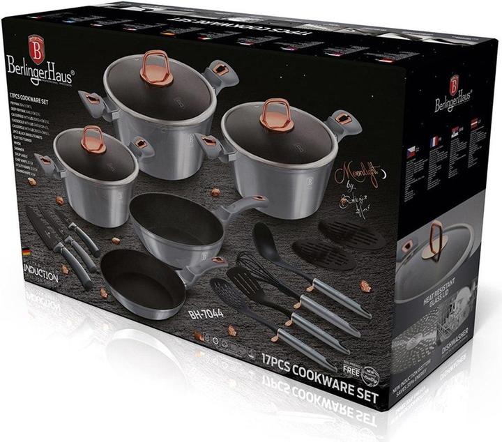 Produktbild BerlingerHaus BH-7044 17-PIECE POT SET (20 cm, Pfannenset + Topfset)
