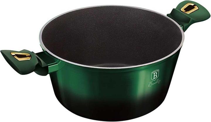 Image du produit BerlingerHaus Set De Casseroles En Titane 10 Pcs. Bh-6065 Emerald (Ensemble de casseroles et de poêles de cuisson, Aluminium)