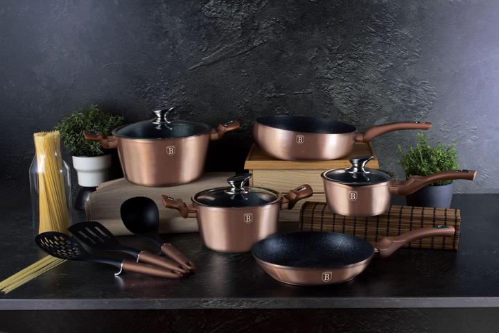 Produktbild BerlingerHaus BH-6160 Granit Topfset (24 cm, Kochtopf, Aluminium)