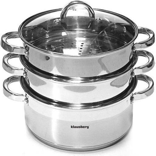 Produktbild Klausberg STEAM POT 4 ELEM. 20cm KB-7139 (Dampfkochtopf, Edelstahl)