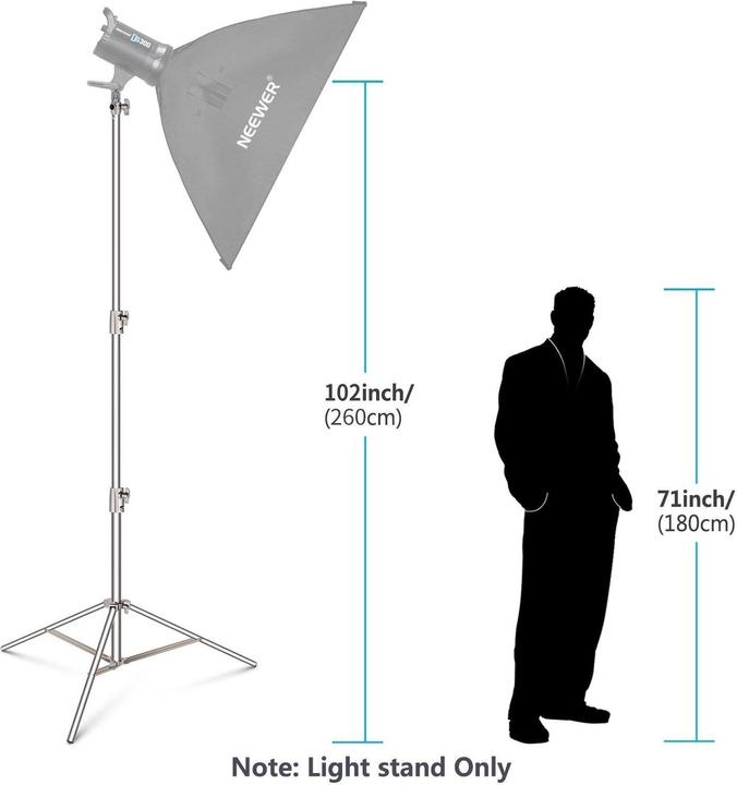Image du produit Neewer Support de lumière (260 cm, 10 kg)