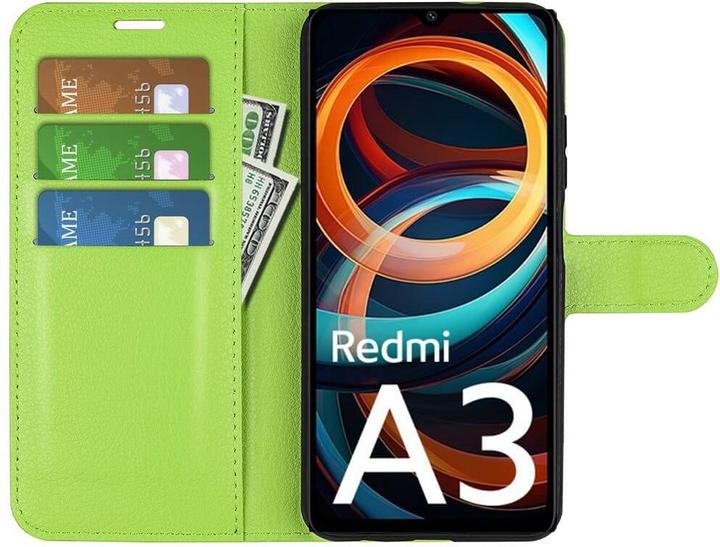 Actual product image Cover-Discount Xiaomi Redmi A3 - Leather Case Cover (Xiaomi Redmi A3)