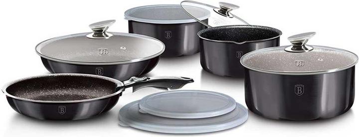 Produktbild BerlingerHaus Kitchenware set (Pfannenset + Topfset, Aluminium)