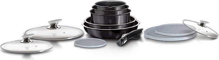 Produktbild BerlingerHaus Kitchenware set (Pfannenset + Topfset, Aluminium)