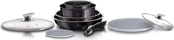 Produktbild BerlingerHaus Kitchenware set (Pfannenset + Topfset, Aluminium)
