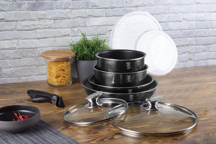 Produktbild BerlingerHaus Kitchenware set (Pfannenset + Topfset, Aluminium)