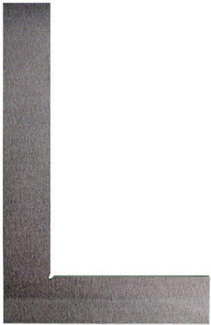 Actual product image Limit a flat square of 1000 x 500 mm (190151100)